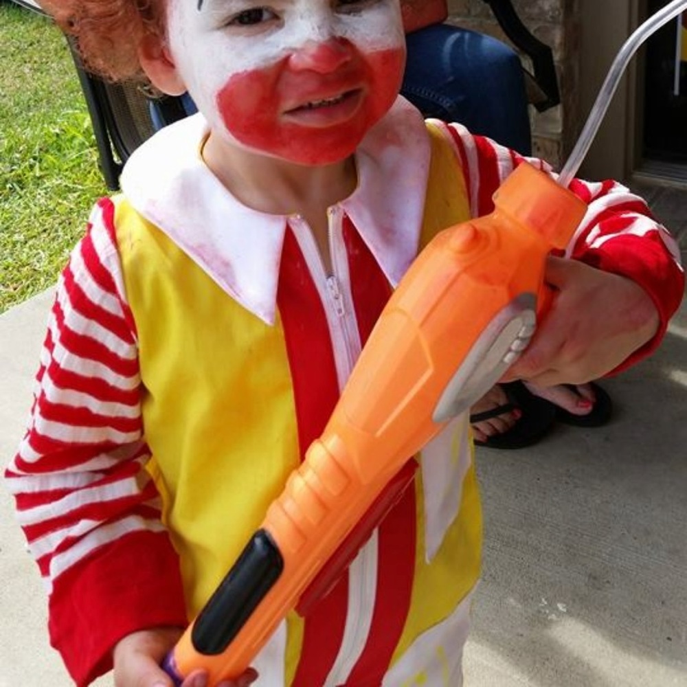 Ronald McDonald Halloween kid’s costume